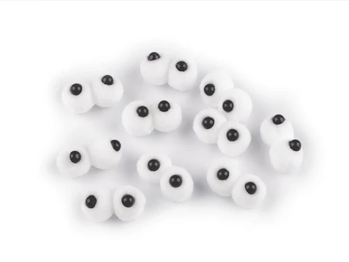 Oczy pomponiki / filcowe