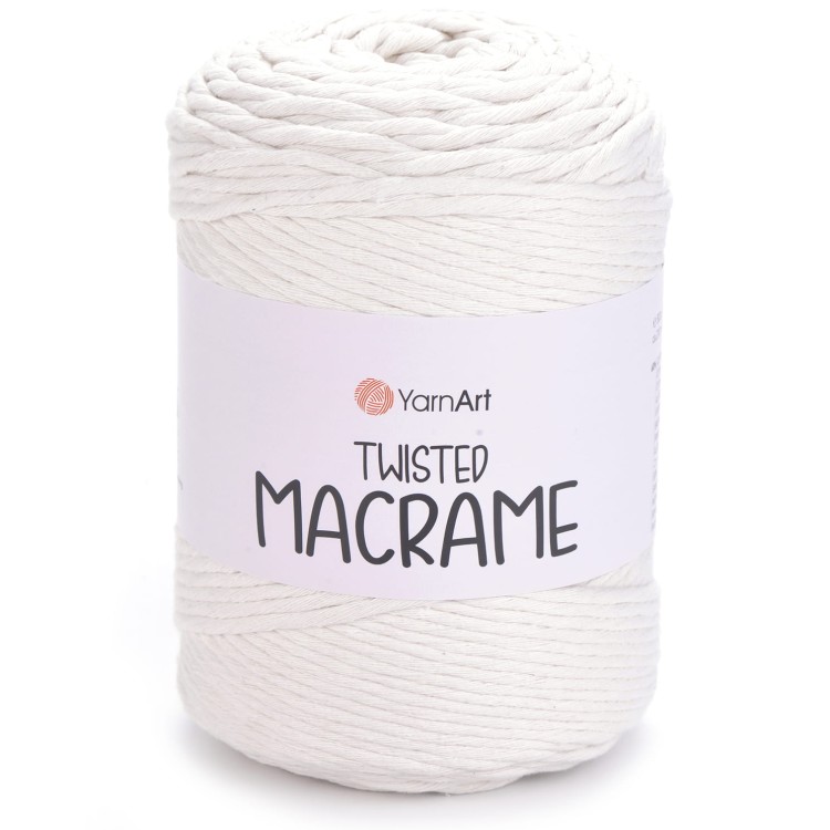 Sznurek YarnArt twisted macrame 752 naturalny