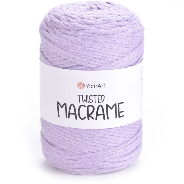 Sznurek YarnArt twisted macrame 765 lawendowy