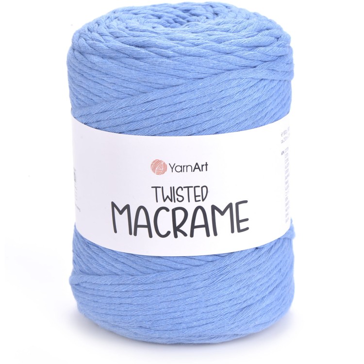 Sznurek YarnArt twisted macrame 786 niebieski