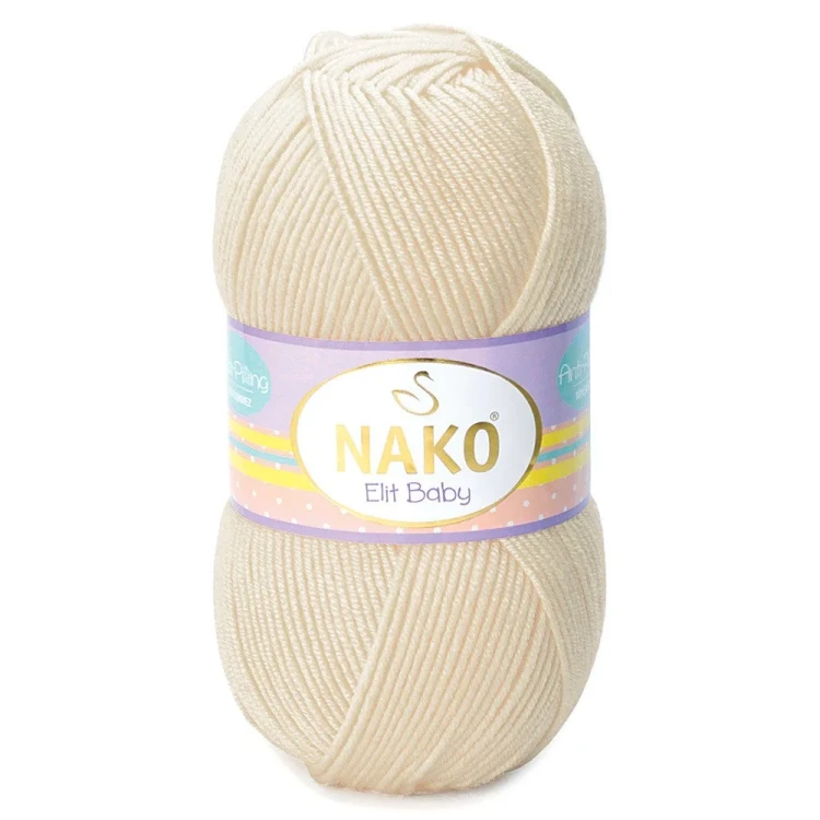 Włóczka Nako Elit Baby 11451 jasny beżowy