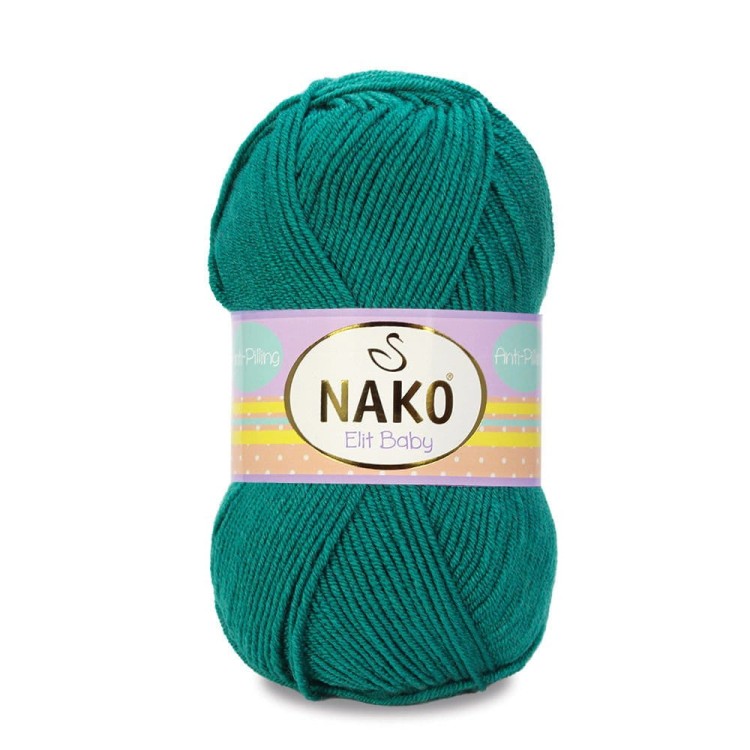 Włóczka Nako Elit Baby 10327 morski
