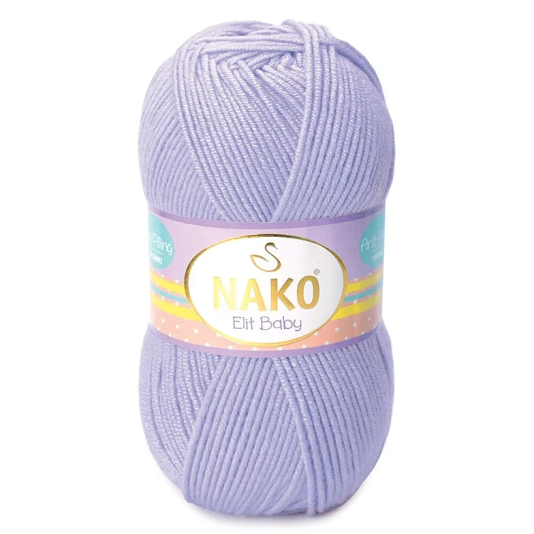 Włóczka Nako Elit Baby 10625 lawendowy