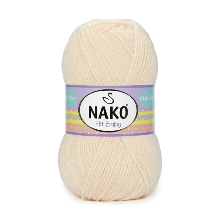 Włóczka Nako Elit Baby 10889 pudrowy