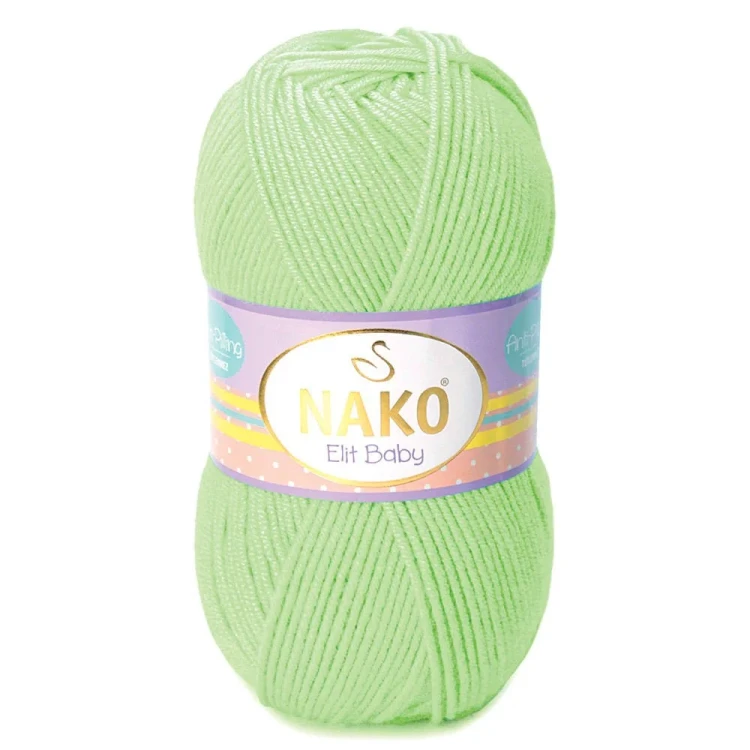 Włóczka Nako Elit Baby 6712 pistacjowy