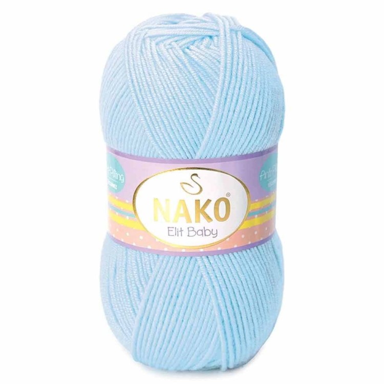 Włóczka Nako Elit Baby 4687 błękitny