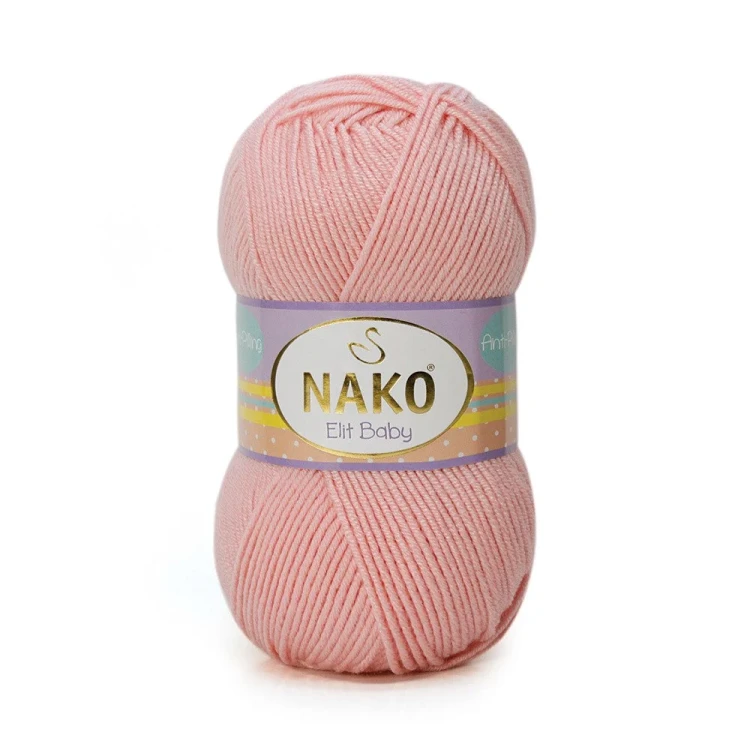 Włóczka Nako Elit Baby 6165 łososiowy