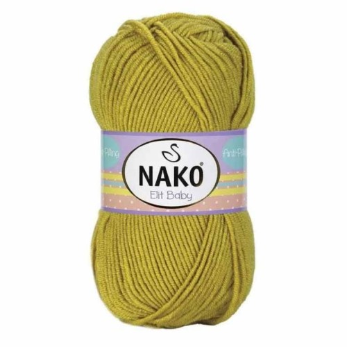 Włóczka Nako Elit Baby 6687 wasabi