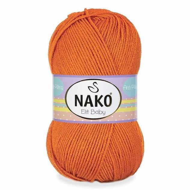 Włóczka Nako Elit Baby 3411 rudy