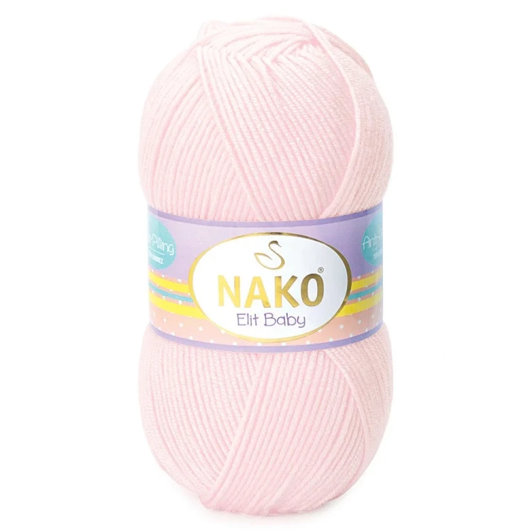 Włóczka Nako Elit Baby 2892 jasny różowy