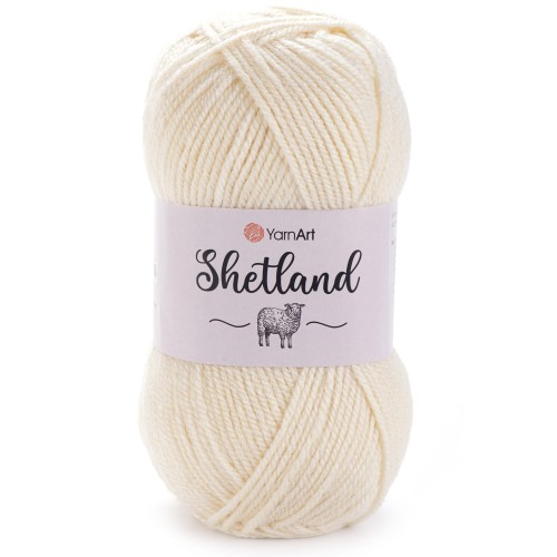 Włóczka YarnArt Shetland 503 kremowy