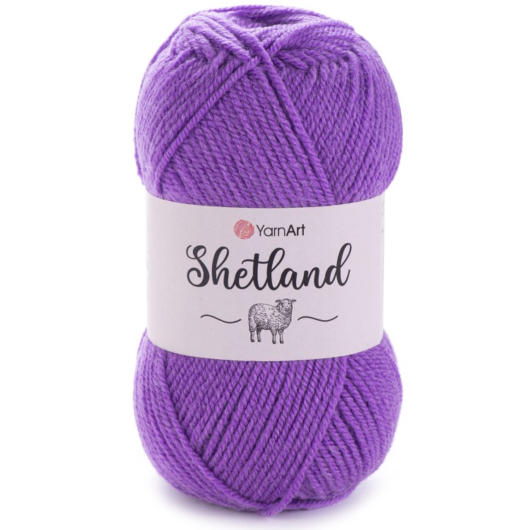 Włóczka YarnArt Shetland 514 wrzos