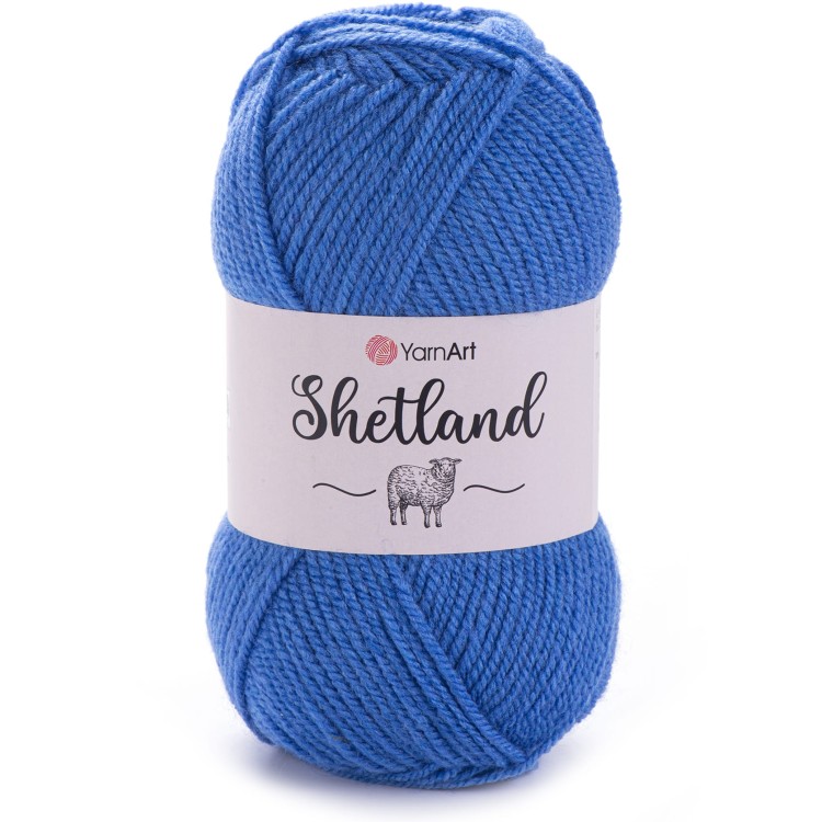 Włóczka YarnArt Shetland 526 niebieski