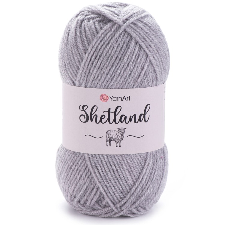 Włóczka YarnArt Shetland 529 popielaty