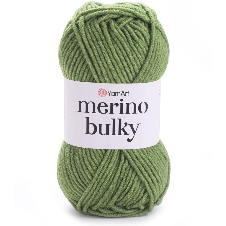 Włóczka YarnArt Merino Bulky 098 jasny zielony