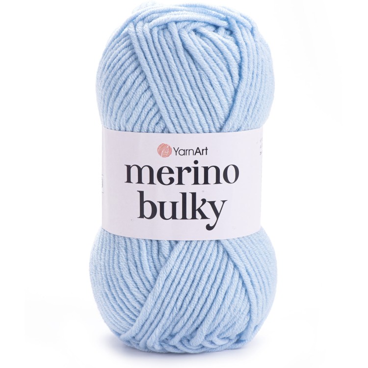 Włóczka YarnArt Merino Bulky 215 błękitny