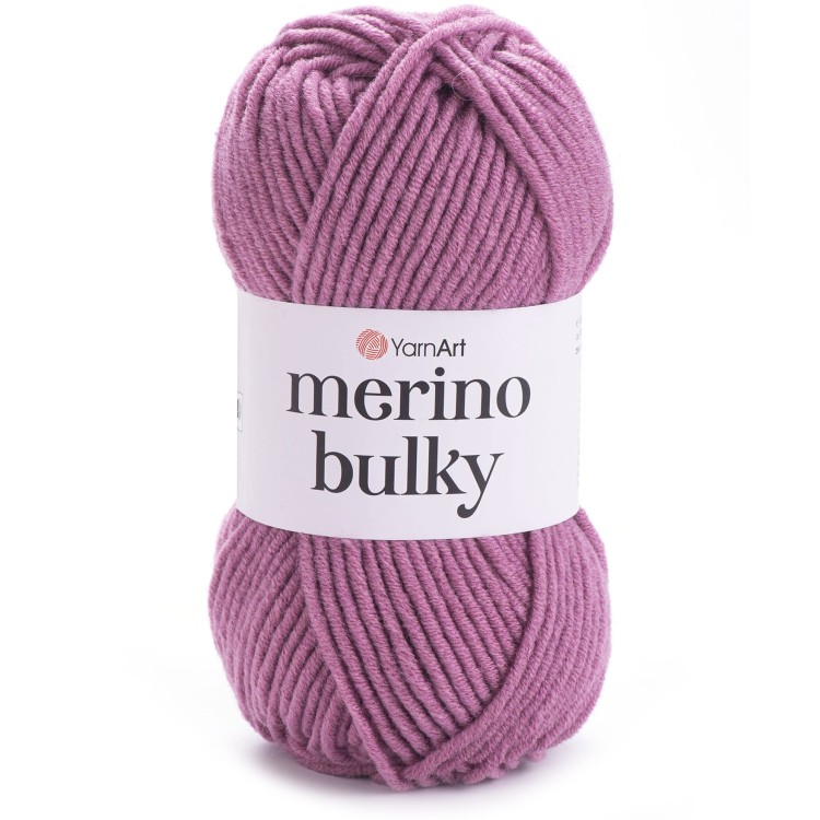 Włóczka YarnArt Merino Bulky 3017 brudny róż