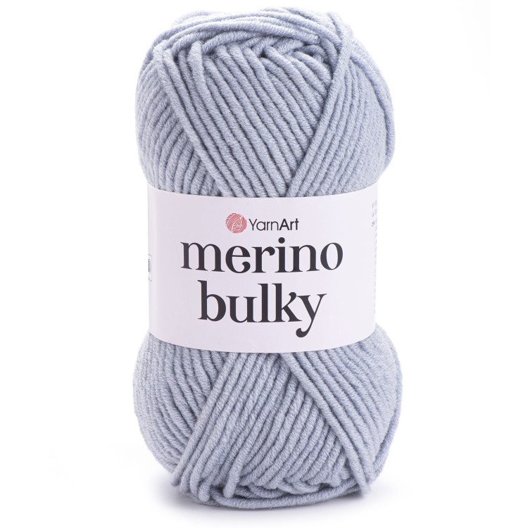 Włóczka YarnArt Merino Bulky 3072 brudny błękit