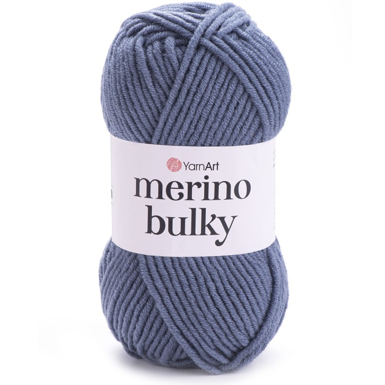 Włóczka YarnArt Merino Bulky 3088 stalowy