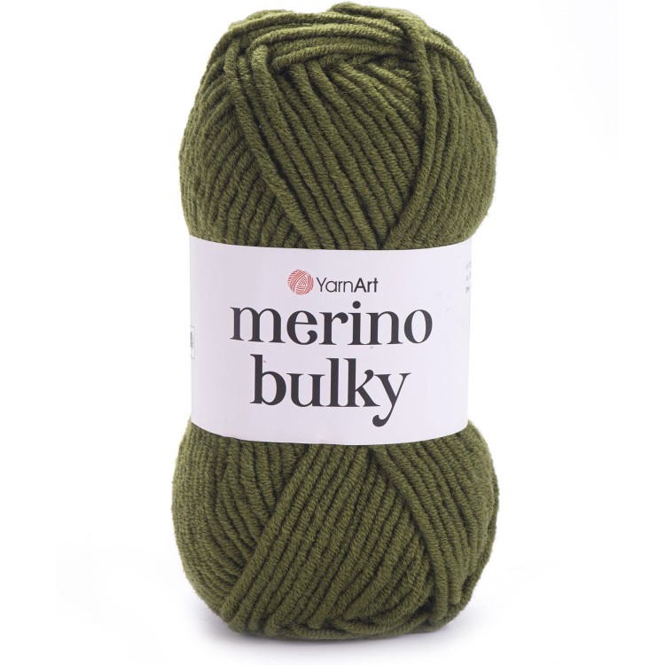 Włóczka YarnArt Merino Bulky 530 khaki
