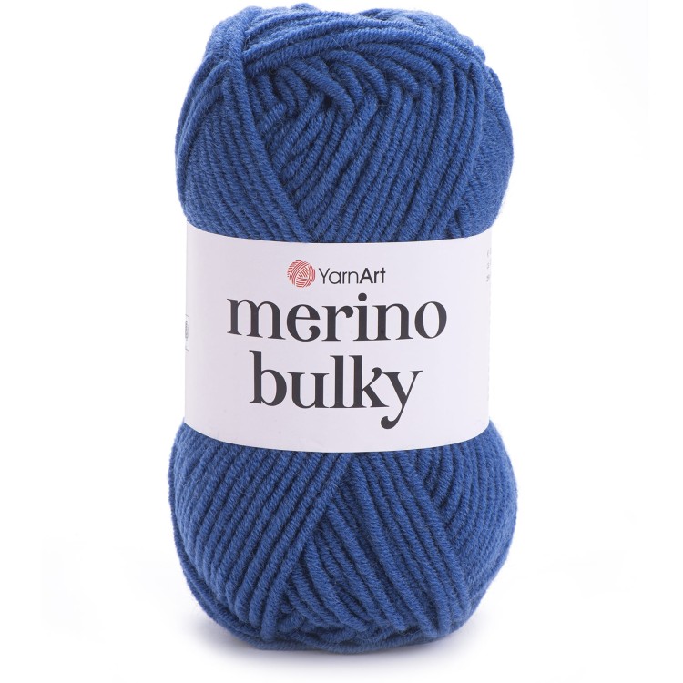 Włóczka YarnArt Merino Bulky 551 ciemny niebieski
