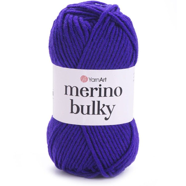 Włóczka YarnArt Merino Bulky 556 fioletowy