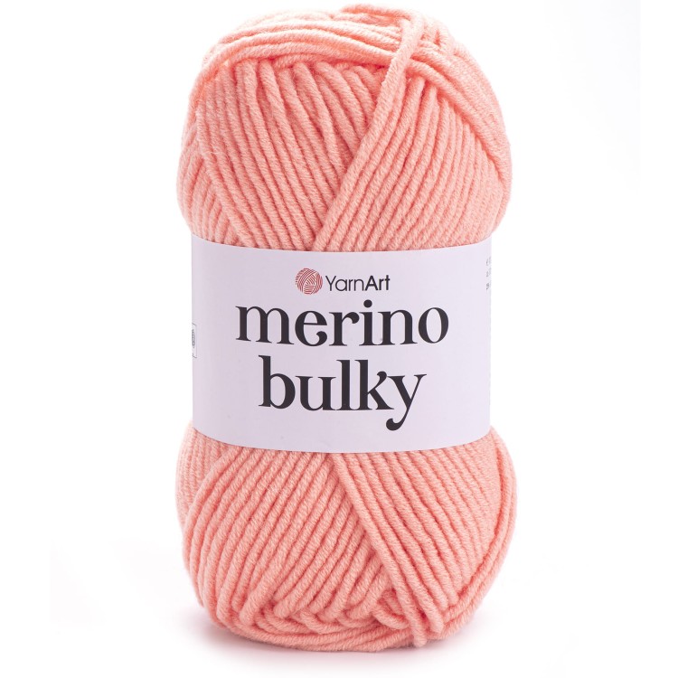 Włóczka YarnArt Merino Bulky 565 łososiowy