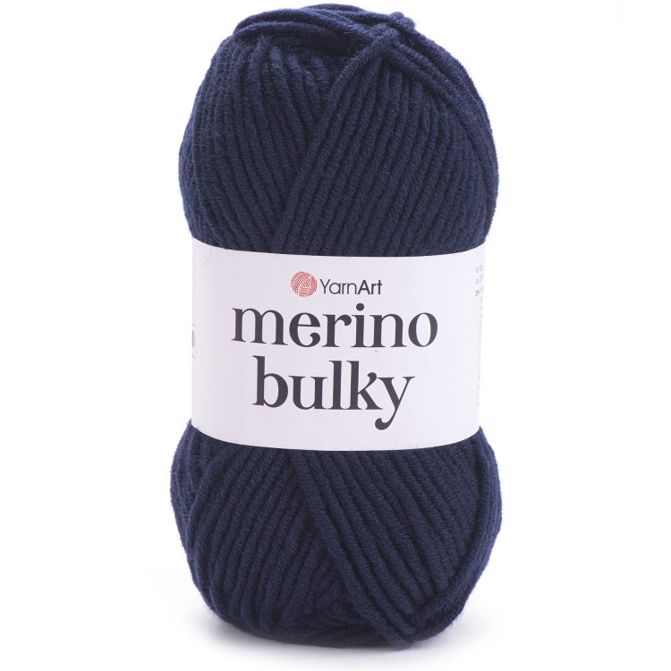 Włóczka YarnArt Merino Bulky 583 granatowy