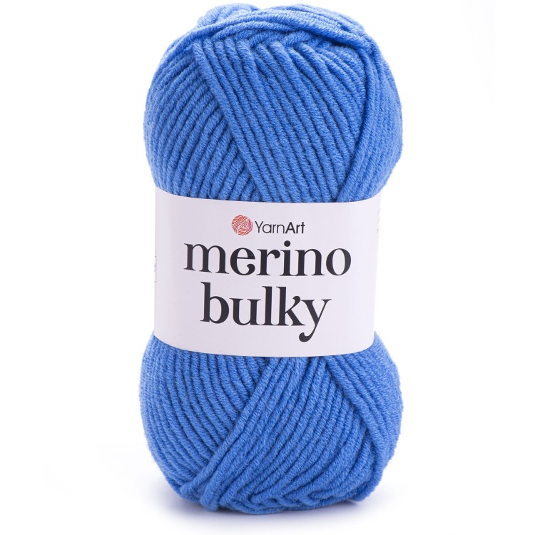 Włóczka YarnArt Merino Bulky 600 niebieski