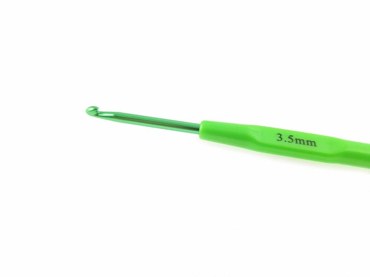 Szydełko aluminiowe z plastikową rączką 3,50 mm