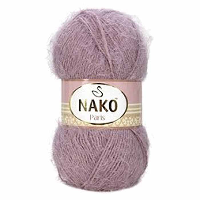 Włóczka Nako Paris 10155 brudny wrzosowy