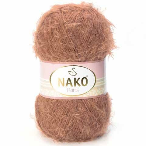 Włóczka Nako Paris 14220 jasny brązowy