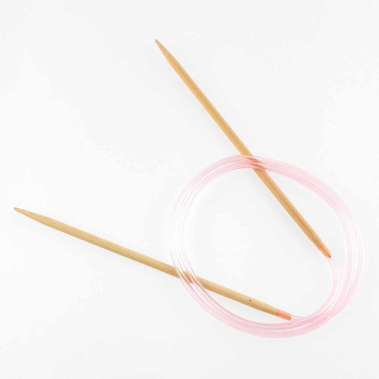 Druty SKC 4,00 mm bambusowe na żyłce 80 cm