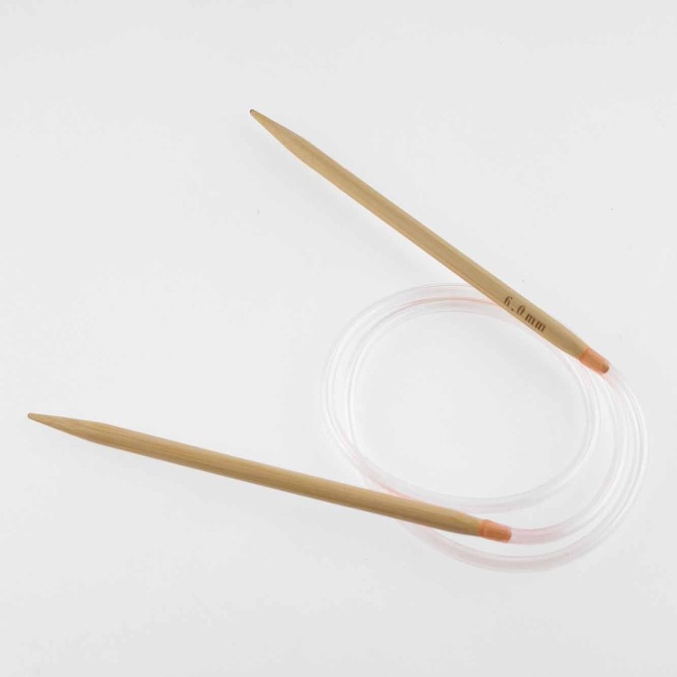 Druty SKC 6,00 mm bambusowe na żyłce 80 cm