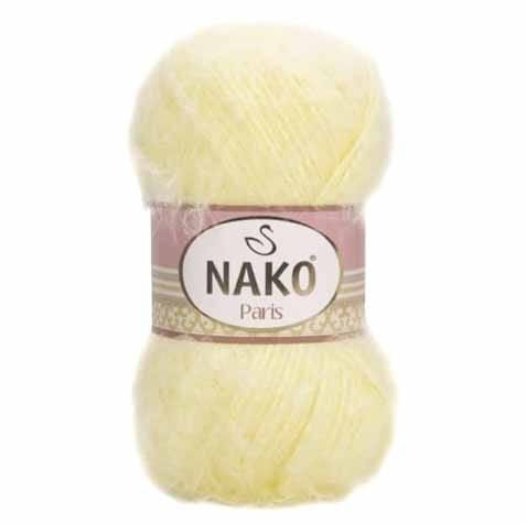 Włóczka Nako Paris 6748 jasny żółty