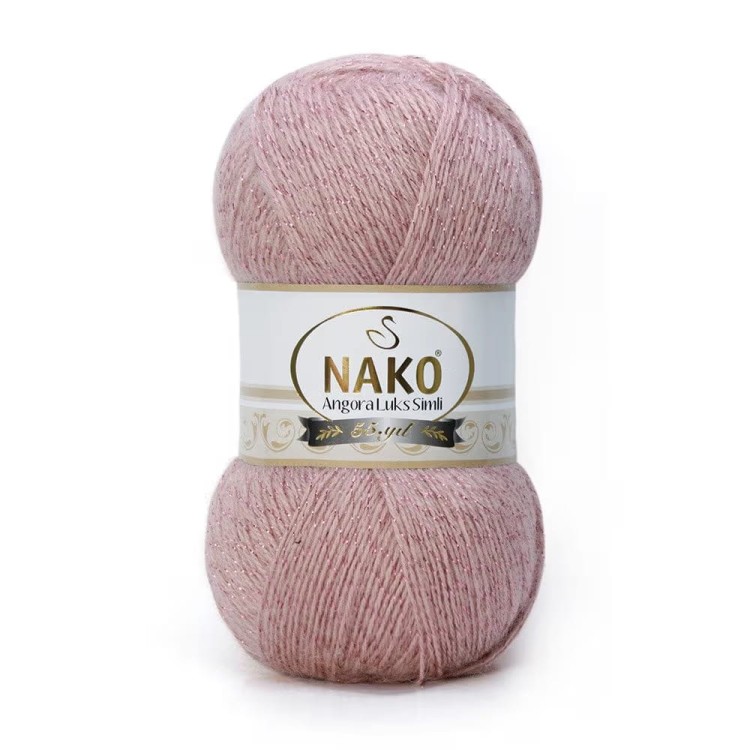 Włóczka Nako Angora Luks Simli 10275