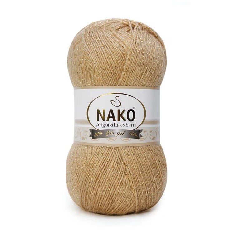 Włóczka Nako Angora Luks Simli 6944