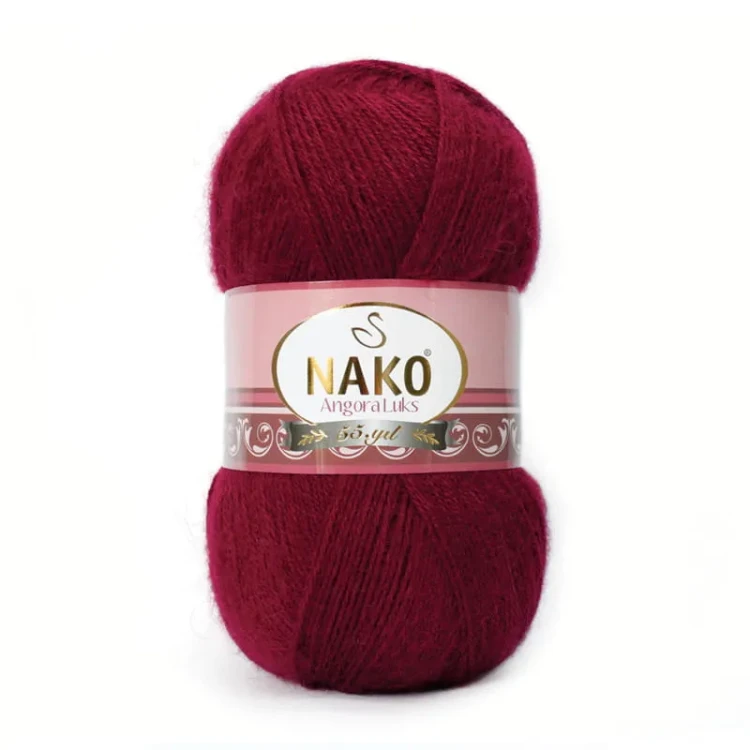 Włóczka Nako Angora Luks 1238