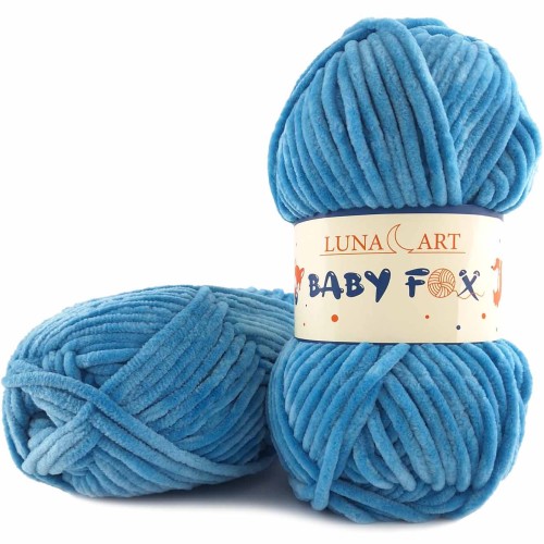 Włóczka Luna Art Baby Fox 100-82 jasny dżinsowy