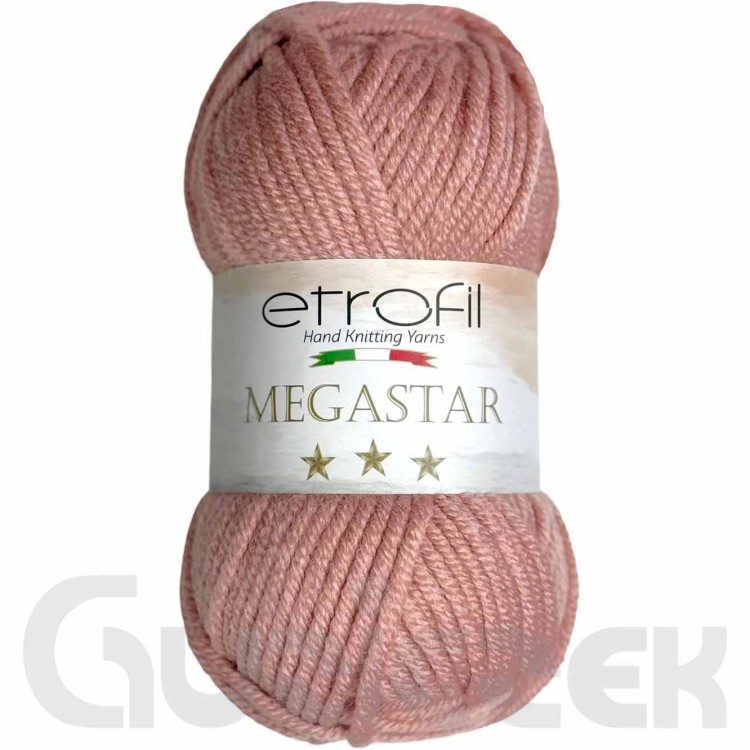 Włóczka Etrofil Megastar 73142 brudny różowy