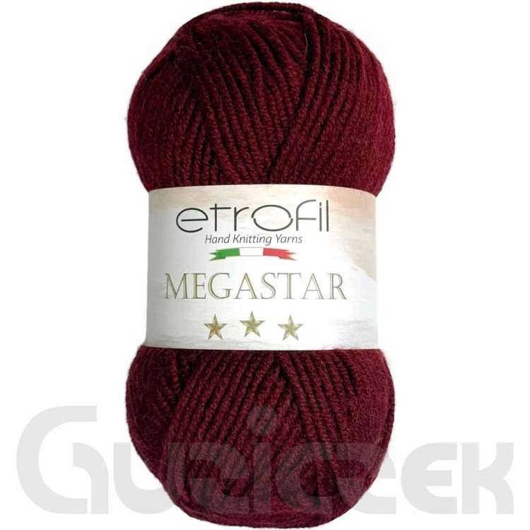Włóczka Etrofil Megastar 73143 bordowy