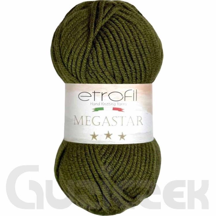 Włóczka Etrofil Megastar 74065 khaki