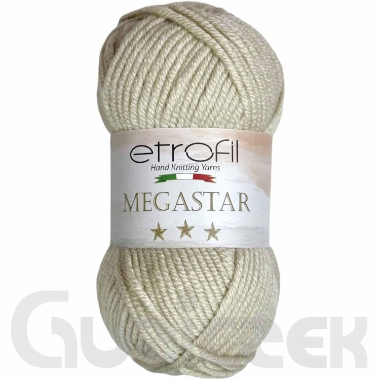 Włóczka Etrofil Megastar 77011 lniany