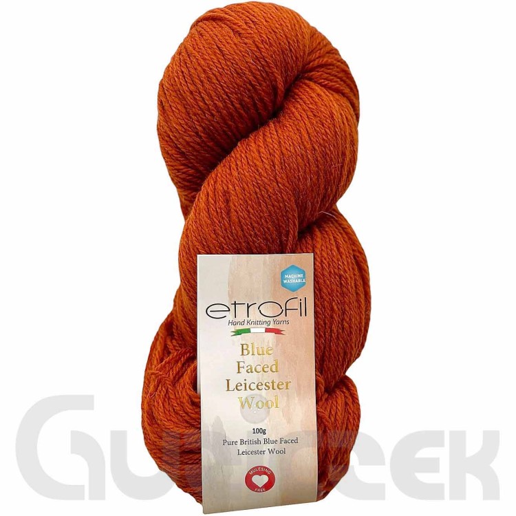 Włóczka Etrofil Blue Faced Leicester Wool 72132 rudy