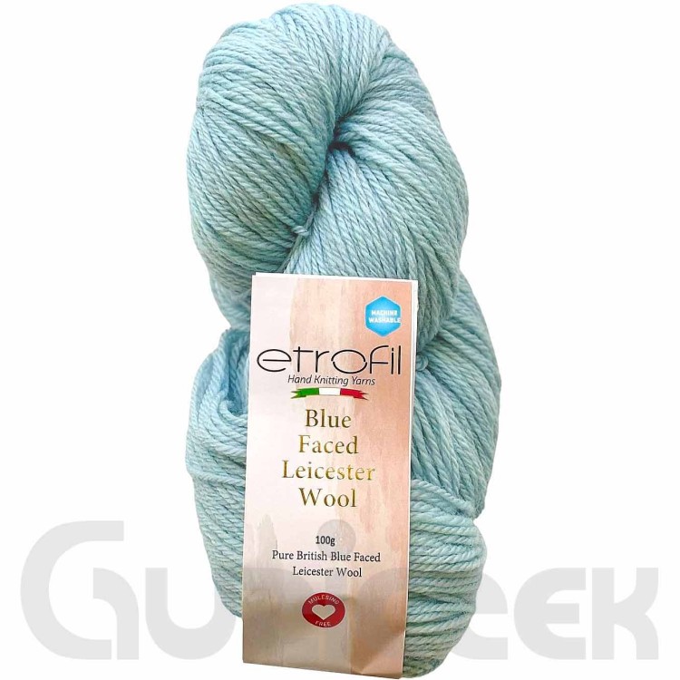 Włóczka Etrofil Blue Faced Leicester Wool 73228 błękitny