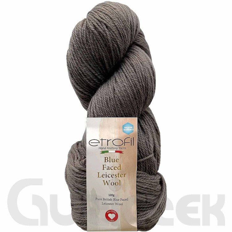 Włóczka Etrofil Blue Faced Leicester Wool 79082 grafitowy