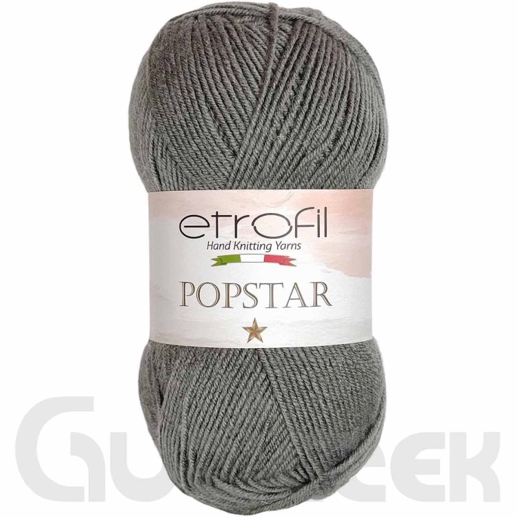 Włóczka Etrofil Popstar 70974 szary