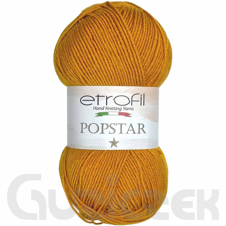 Włóczka Etrofil Popstar 72061 musztardowy