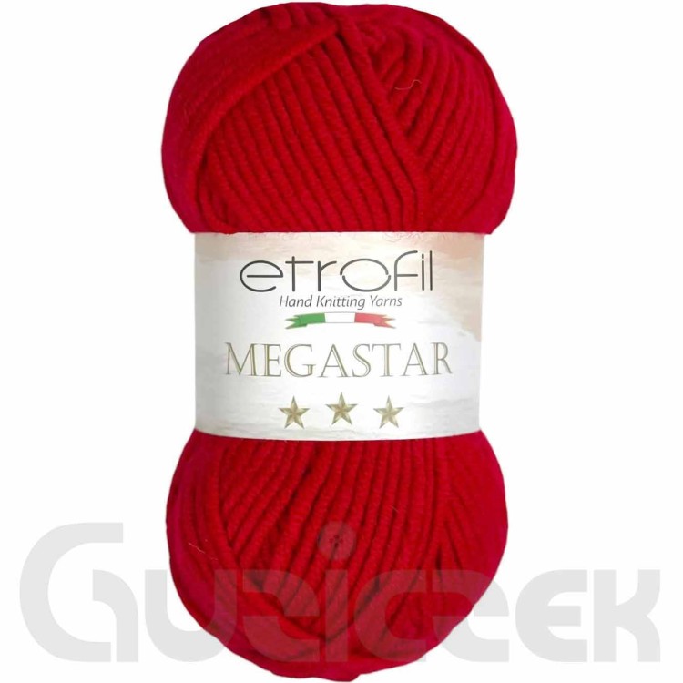 Włóczka Etrofil Megastar 73121 czerwony