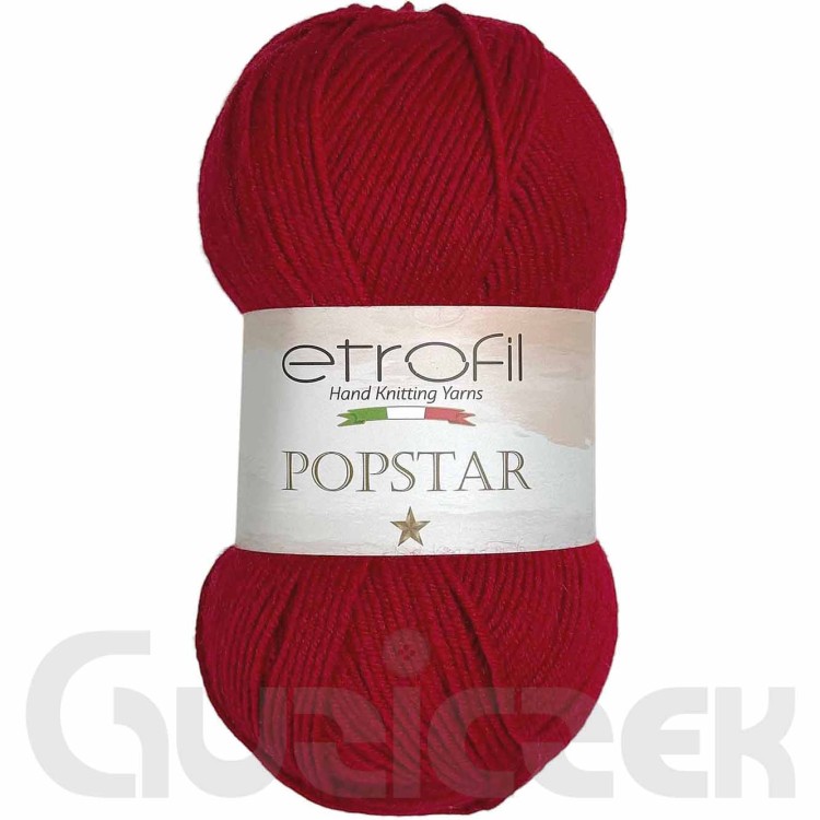 Włóczka Etrofil Popstar 73121 czerwony